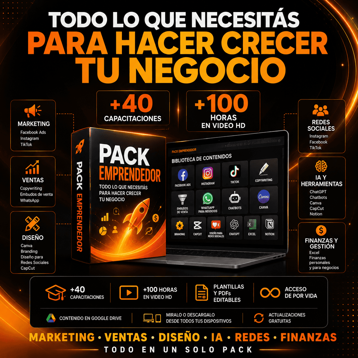 Pack Emprendedor
