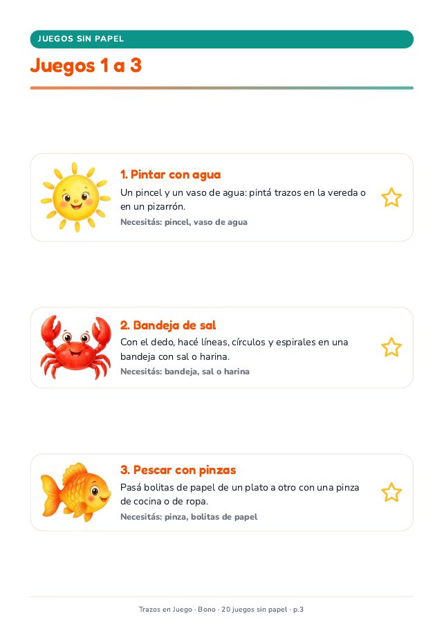 Página real del bono: 20 juegos de motricidad sin papel