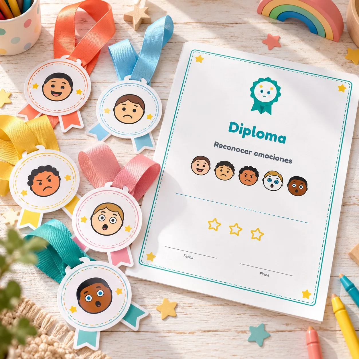 Bono: Diplomas y medallas