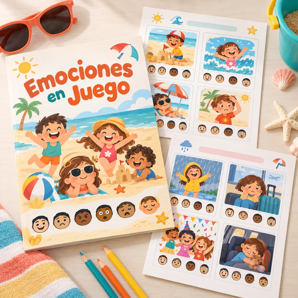 Emociones en Juego de vacaciones