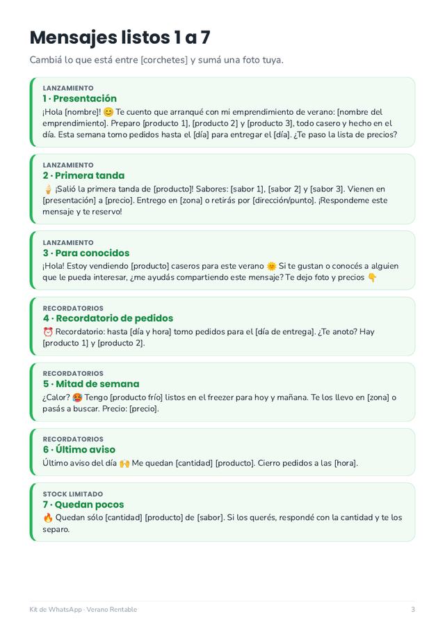 Bono 2: mensajes de WhatsApp listos para copiar.