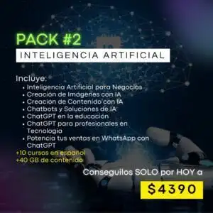 Pack #2 - Inteligencia Artificial