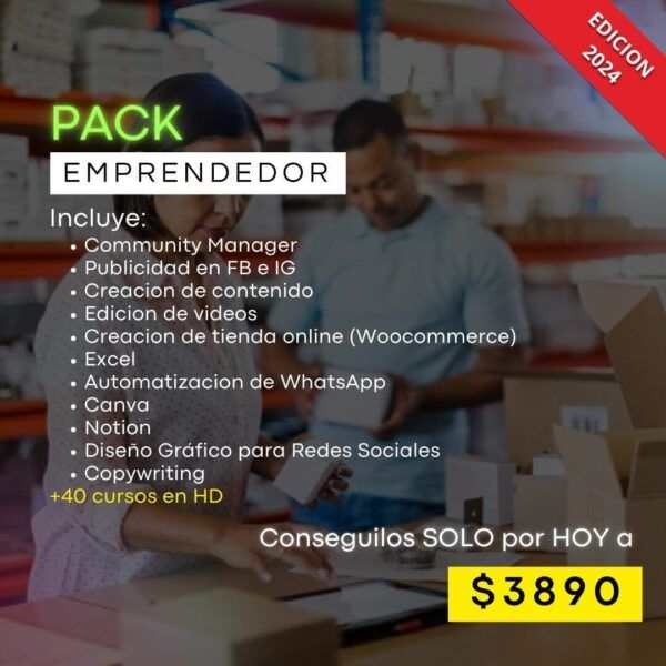 Pack Emprendedor