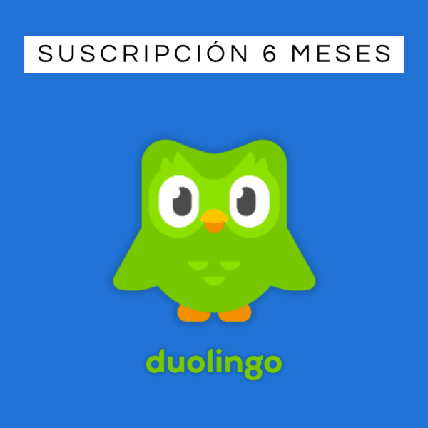 Suscripción 6 meses Dualingo Pro