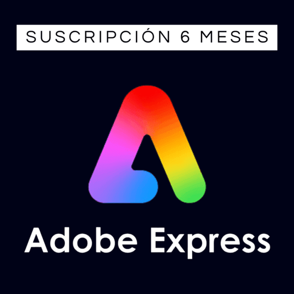 Adobe Express Premium - Suscripción 6 meses