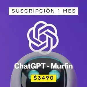 ChatGPT Murfin - Suscripción 1 mes