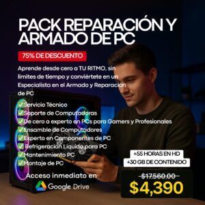 Pack de Reparación y Armado de PC