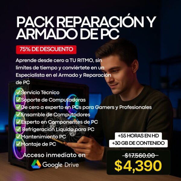 Pack de Reparación y Armado de PC